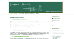 Desktop Screenshot of profesorapuesta.blogspot.com