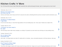 Tablet Screenshot of kitchencraftsnmore.blogspot.com