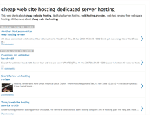 Tablet Screenshot of cheap-web-site-hosting-32.blogspot.com