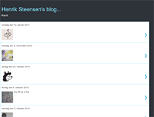 Tablet Screenshot of henriksteensen.blogspot.com