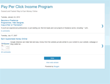 Tablet Screenshot of pay-per-click-income.blogspot.com