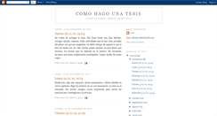 Desktop Screenshot of comohagounatesis.blogspot.com