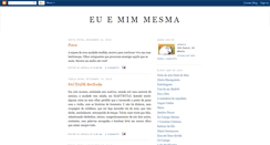 Desktop Screenshot of euemimesma.blogspot.com