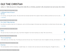 Tablet Screenshot of oldtimechristian.blogspot.com