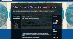 Desktop Screenshot of mulheresemfronteiras.blogspot.com