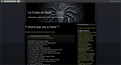 Desktop Screenshot of lacriptaderepe.blogspot.com