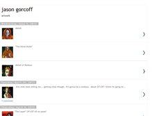 Tablet Screenshot of jgorcoff.blogspot.com