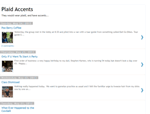 Tablet Screenshot of plaidaccents.blogspot.com