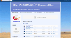 Desktop Screenshot of masinformacionblog.blogspot.com