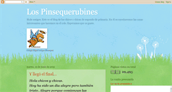 Desktop Screenshot of lospinsequerubines.blogspot.com