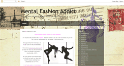 Desktop Screenshot of mentalfashionaddict.blogspot.com