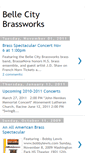 Mobile Screenshot of bellecitybrassworks.blogspot.com