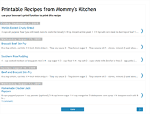Tablet Screenshot of printablerecipes.blogspot.com