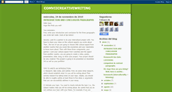 Desktop Screenshot of comviicreativewriting.blogspot.com