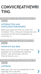 Mobile Screenshot of comviicreativewriting.blogspot.com