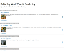 Tablet Screenshot of debskeywestwineandgarden.blogspot.com