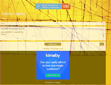 Tablet Screenshot of galera-ligada.blogspot.com