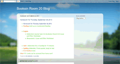 Desktop Screenshot of booksinroom20.blogspot.com
