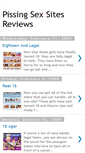Mobile Screenshot of pissingsexsites.blogspot.com