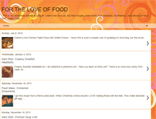 Tablet Screenshot of lovoffood.blogspot.com