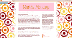 Desktop Screenshot of marthamondays.blogspot.com