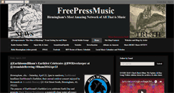 Desktop Screenshot of birminghammusicnews.blogspot.com