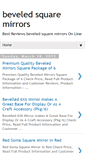 Mobile Screenshot of beveledsquaremirrorsstore.blogspot.com