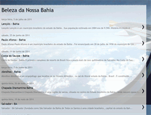 Tablet Screenshot of belezadanossabahia.blogspot.com