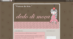 Desktop Screenshot of dedodimocablog.blogspot.com