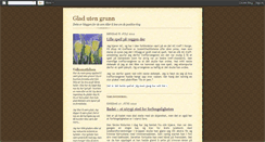 Desktop Screenshot of gladutengrunn.blogspot.com