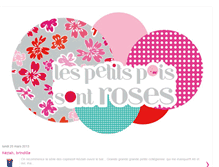 Tablet Screenshot of lespetitspoissontroses.blogspot.com