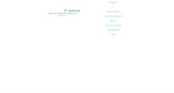 Desktop Screenshot of j-entices.blogspot.com