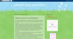 Desktop Screenshot of professoraapariciane.blogspot.com