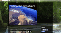Desktop Screenshot of compartirmetafisica.blogspot.com