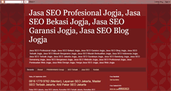 Desktop Screenshot of jasaseoprofesionalmurahjogja.blogspot.com