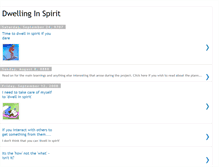 Tablet Screenshot of dwellinginspirit.blogspot.com