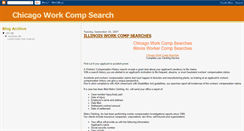 Desktop Screenshot of chicagoworkcompsearch.blogspot.com