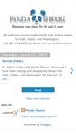 Mobile Screenshot of pandashears.blogspot.com