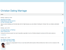 Tablet Screenshot of christiandatingmarriage.blogspot.com