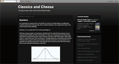 Desktop Screenshot of classicsandcheese.blogspot.com