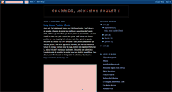 Desktop Screenshot of cocoricomonsieurpoulet.blogspot.com