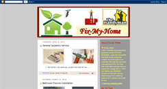 Desktop Screenshot of fix-my-home.blogspot.com