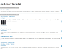 Tablet Screenshot of lamedicinaylasociedad.blogspot.com