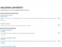 Tablet Screenshot of nalgondauniversity.blogspot.com