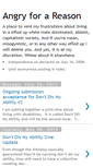 Mobile Screenshot of angryforareason.blogspot.com