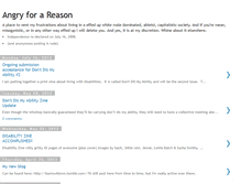 Tablet Screenshot of angryforareason.blogspot.com