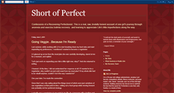 Desktop Screenshot of falling-short-of-perfect.blogspot.com