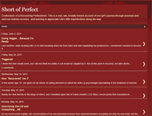 Tablet Screenshot of falling-short-of-perfect.blogspot.com