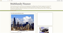 Desktop Screenshot of multifamilyfinanceprograms.blogspot.com