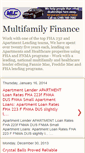Mobile Screenshot of multifamilyfinanceprograms.blogspot.com